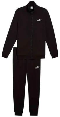 Produktbild von PUMA Trainingsanzug Herren ESS Sweat Siut, Größe:XXL, Farbe:Schwarz