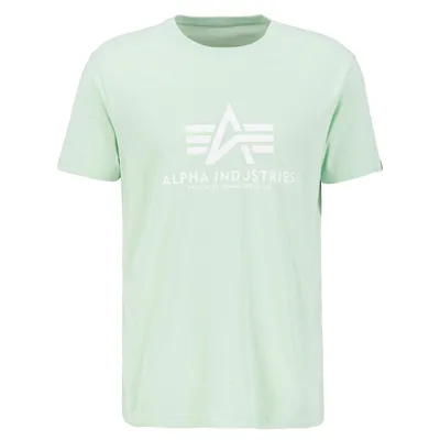 Produktbild von Alpha Industries T-Shirt Logo Patch 100501 mint M