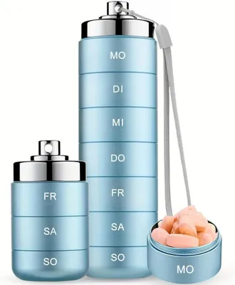 Produktbild von Solidchoice – Wasserdichte Pillendose für 7 Tage
