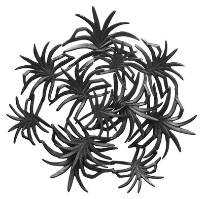 Produktbild von Wanddekoration Domizil aus schwarzem Eisen 70 cm