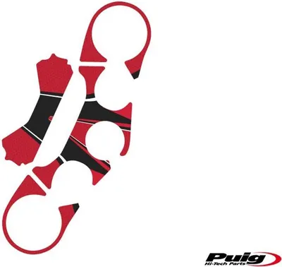 Produktbild von PUIG 6977R Radikal Yoke Protector  passend fuer DUCATI MULTISTRADA 1200 Rot