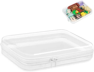 Zdjęcie produktu dla Przezroczysta kosmetyczka, wodoodporna, z zamkiem błyskawicznym, 1 sztuka, idealna na podróże i do przechowywania