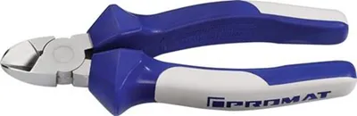 Produktbild von PROMAT Seitenschneider L.160mm Kopf verchr.Mehrkomp.-Hülle