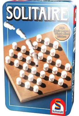 Produktbild von Brettspiel – Solitär – Denkspiel für 1 Spieler – Ab 8 Jahren – Artikelnummer: Sch-51231