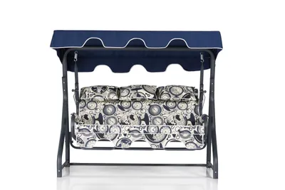 Produktbild von Skye Decor, Assento- Salvia 3 Kişilik Salıncak DünyaCLR, Bunt, Schaukelstühle, 50x160x110 cm, Rahmen: 100% Metall
