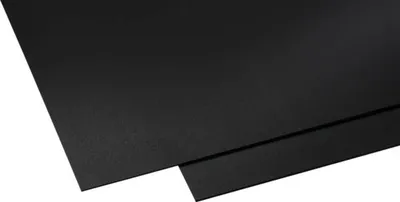 Produktbild von Hartschaumplatte Hobbycolor schwarz 1500 x 500 x 3 mm