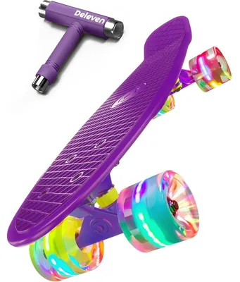 Produktbild von Mini-Skateboard, Cruiser-Modell - 56 cm - Komplett - Für Kinder und Anfänger