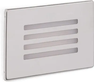 Produktbild von LED Wandeinbauleuchte Außen 3W Rostfreier Edelstahl Elis Silber