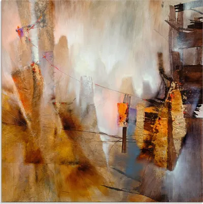 Produktbild von ARTland Glasbild Losgelöst Größe: 50x50 cm