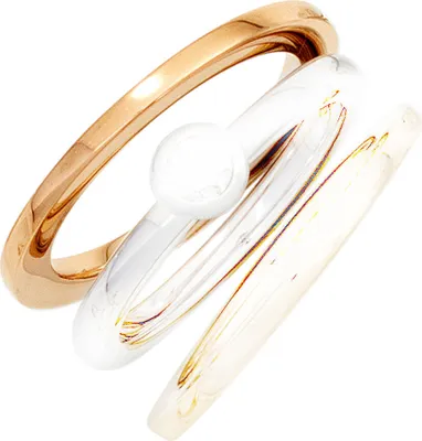 Produktbild von JOBO Damen Ring 585 Gold Rotgold Goldring Größe 56