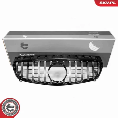 Obrázok produktu pre ESEN SKV 66SKV501 Predná maska chladiča, vhodná pre MERCEDES-BENZ trieda A (W176), strieborná
