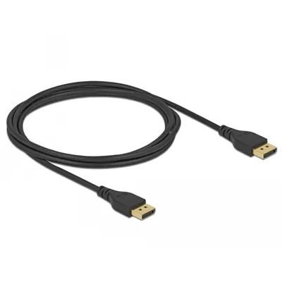Produktbild von Delock DisplayPort Kabel 8K 60 Hz 2 m DP 8K  ohne Einrastfunktion