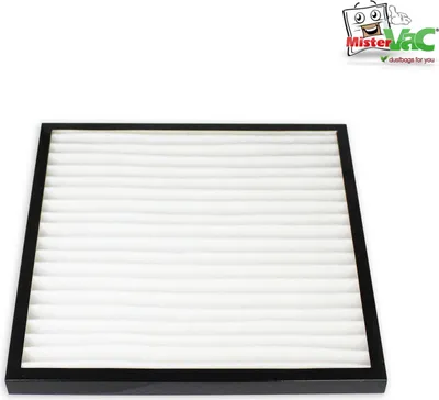 Produktbild von MisterVac Staubsaugerfilter Hepa Filter Ersatzfilter kompatibel mit HEYLO KT1800/BT450