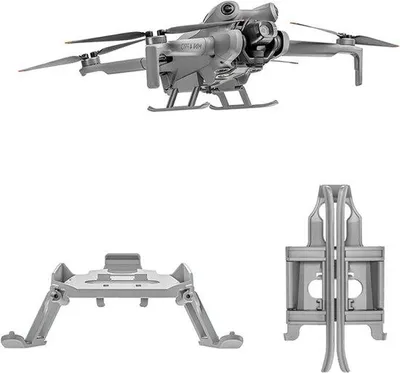 Immagine prodotto di Supporto di atterraggio estensibile per drone DJI Mini 4 Pro, gamba più lunga, regolabile
