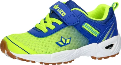 Produktbild von Lico Barney VS leichte Jungen Synthetik Sportschuhe in lemon, Textilfutter, herausnehmbare Einlegesohle