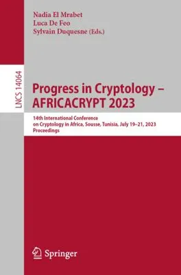 Obrázek produktu pro Progress in Cryptology - AFRICACRYPT 2023