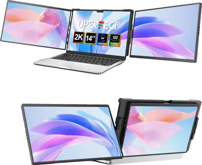 Produktbild von Externer Monitor, 2K Auflösung, IPS-Display, Faltbarer Bildschirm