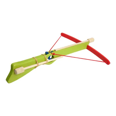 Image de Arbalète en bois Fauna petite verte