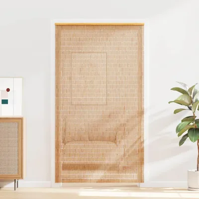 Obrázek produktu pro vidaXL závěs na dveře proti hmyzu bambus 120 x 220 cm