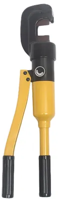 Obrázek produktu pro Hydraulická řezačka výztuže, řezná síla 8 tun, kompaktní provedení, žlutá barva