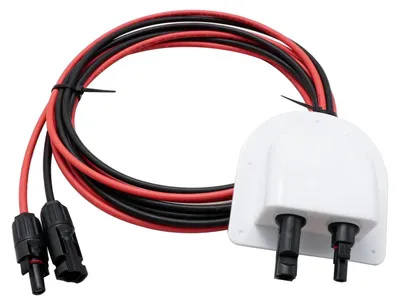 Dachdurchführung Solarkabel, wasserdicht, ABS, 3,05 m Kabel
