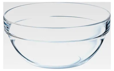 Produktbild von Stapelbare Schale, 14cm, 570ml, Glas, transparent, 6 Stück