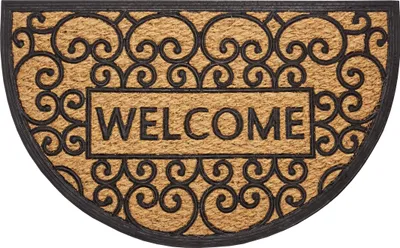 Immagine prodotto di Hanse Home Mix Mats Zerbino in gomma con noce di cocco Benvenuto