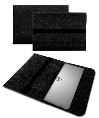 Produktbild von Sleeve Hülle für Dell XPS 13 Tasche Filz Laptop Cover Notebook 13 - 14 Zoll CaseFarben:Dunkles Grau