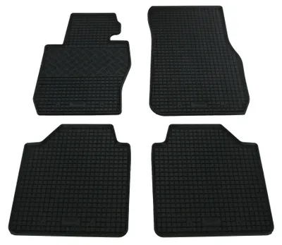 Gummifußmatten Set 4-teilig für 3er BMW F34 Gran Turismo (6/2013-), schwarz