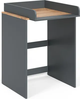 Immagine prodotto di Mobile lavatrice Vicco Viktor Antracite/quercia dorata 68 x 88.2 cm 2 parti con fasciatoio, Model 56189