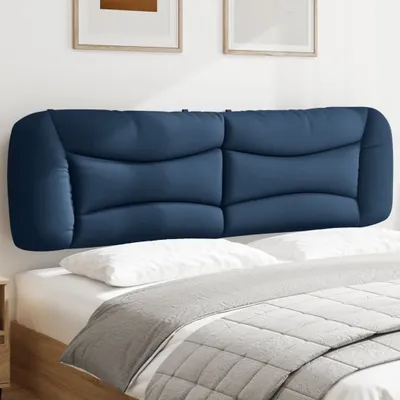 Obrázek produktu pro Polštář pod čelo postele "Hvar" modrý 180 cm látka