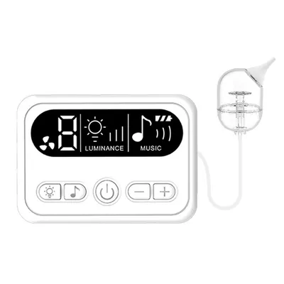 Produktbild von Elektrischer Baby Nasensauger 9 Stufen – Sanfte Reinigung, Silikonaufsätze, Nachtlicht & Musik, kabellos für Neugeborene