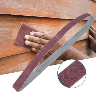 Obrázek produktu pro 10ks 452x15mm brusný pás Náhradní brusný pás pro pásovou brusku 40-120 zrnitosti (120#)