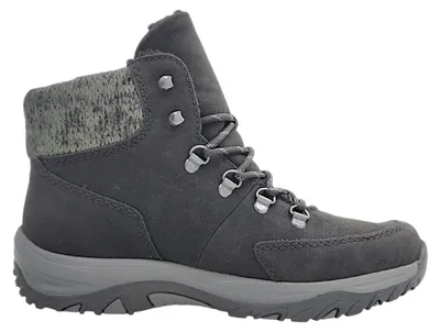 Imagen del producto de Zapatos de cordones negros para mujer de la marca Rieker, ideales para uso diario