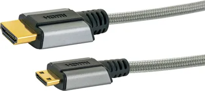 Immagine prodotto di AINSTEIN Cavo mini HDMI ad alta velocità con Ethernet 2,0 m, mini spina HDMI > spina HDMI