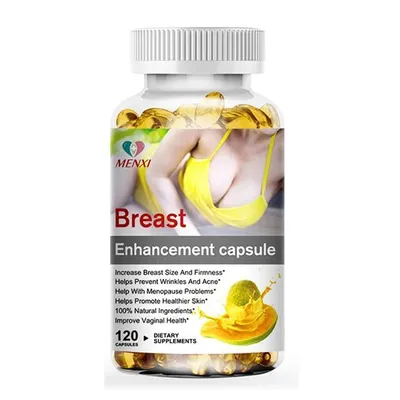 Immagine prodotto di Breast Enhancement (120 capsule) Integratore alimentare, Donne, Aumento del seno, Rassodamento, Taglia del seno