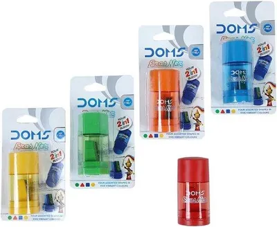 Produktbild von Famanu Radiergummi und Anspitzer Set - 10 Stück