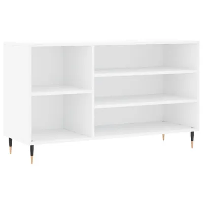 Produktbild von vidaXL Schuhregal Hochglanz-Weiß 102x36x60 cm Holzwerkstoff