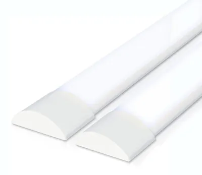 Image de HOFTRONIC - Lot de 2 réglettes LED 40W 120 cm 6500K IP20 Blanc froid
