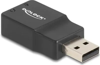 Produktbild von Delock Adapter USB-A auf Kopfhöreranschluss