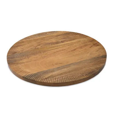 Produktbild von Jamie Oliver Big Love Servierbrett „All-Rounder“ rund, MangoholzSiegel, Braun