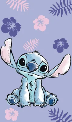 Produktbild von Lilo und Stitch Purple Handtuch, Gesichtstuch 30x50cm