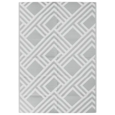 Produktbild von Outdoor-Teppich ARAKIL Grau 140x200 cm PP