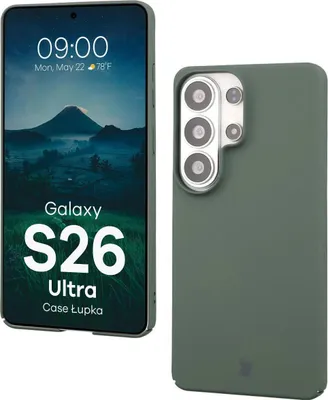 Produktbild von Handyhülle für Galaxy S26 Ultra, Bizon Case Lupka, Grün