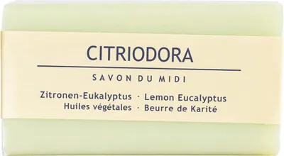 Image de Savon au beurre de karité - Citriodora|Citron-Eucalyptus 100g