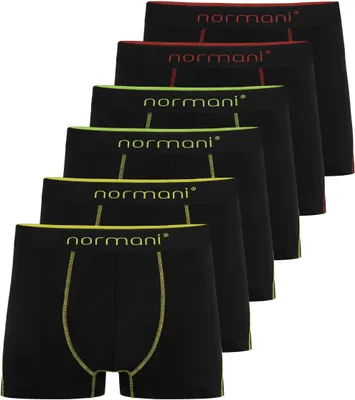 Produktbild von normani 6 Herren Baumwoll-Boxershorts