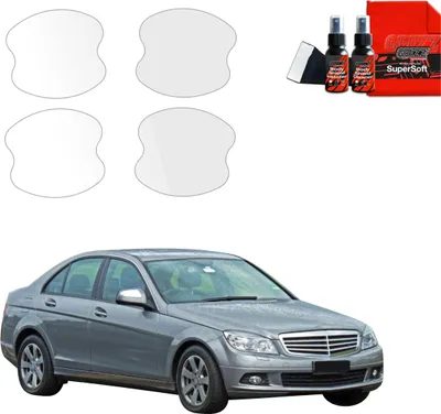 Produktbild von 4in1 Schutzfolie Grizz Protector für Türgriffmulden - Mercedes Benz C Klasse W204 Sedan (2007-2011)