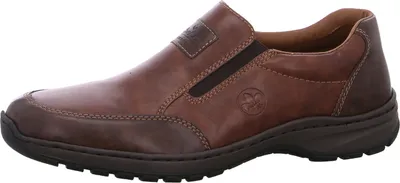 Produktbild von Rieker Herren Slipper Halbschuh Stretch extra weit 03354, Größe:41 EU, Farbe:Braun