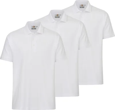 Produktbild von 3er Set Herren Poloshirt workwear basic im Vorteilspack Berufskleidung der Marke WORXWEAR