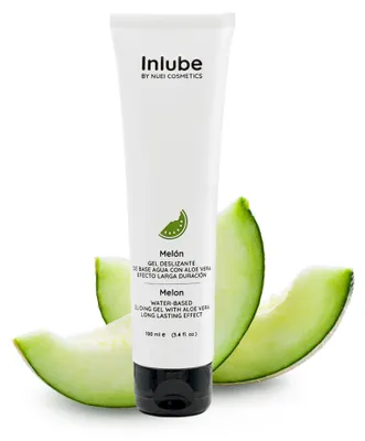 Productafbeelding van Inlube meloen, 100 ml, smeermiddel op waterbasis